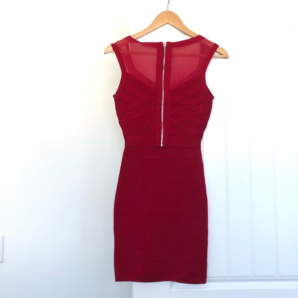 Red bandage dress - Picture 2 of 4